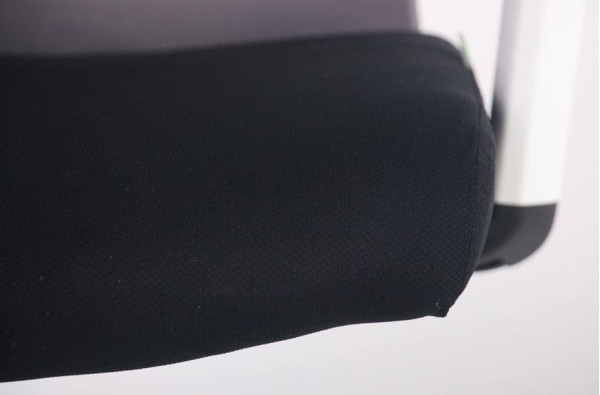 Крісло АМФ Uran White HR сидіння Нест-01 Чорна/спинка Сітка HY-109 Сіра-7