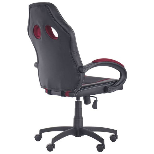 Кресло АМФ Shift Неаполь N-20/Сетка серая, вставки Сетка бордовая-3