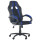 Крісло АМФ Shift Неаполь N-20/Сітка чорна, вставки Сітка синя