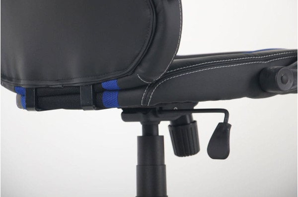 Крісло АМФ Shift Неаполь N-20/Сітка чорна, вставки Сітка синя Крісло АМФ Shift Неаполь N-20/Сітка чорна, вставки Сітка синя-13