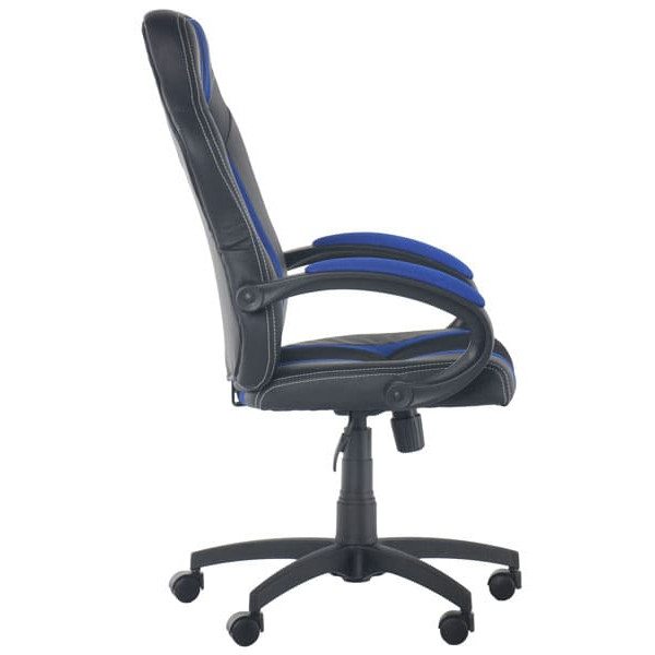 Крісло АМФ Shift Неаполь N-20/Сітка чорна, вставки Сітка синя Крісло АМФ Shift Неаполь N-20/Сітка чорна, вставки Сітка синя-2