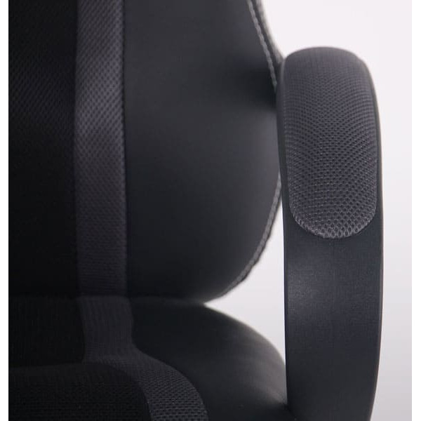 Крісло АМФ Shift Неаполь N-20/Сітка чорна, вставки Сітка сіра-9