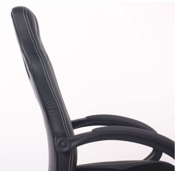 Крісло АМФ Shift Неаполь N-20/Сітка чорна, вставки Сітка сіра-14