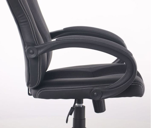 Крісло АМФ Shift Неаполь N-20/Сітка чорна, вставки Сітка сіра-15