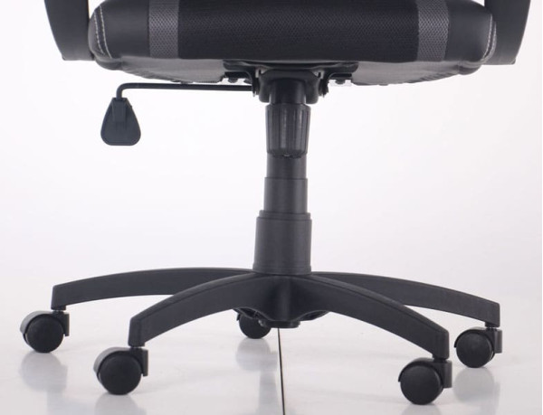 Крісло АМФ Shift Неаполь N-20/Сітка чорна, вставки Сітка сіра-18