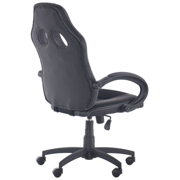 Крісло АМФ Shift Неаполь N-20/Сітка чорна, вставки Сітка сіра-3