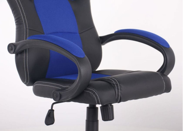 Кресло АМФ Chase Неаполь N-20/Сетка синяя Кресло АМФ Chase Неаполь N-20/Сетка синяя-8