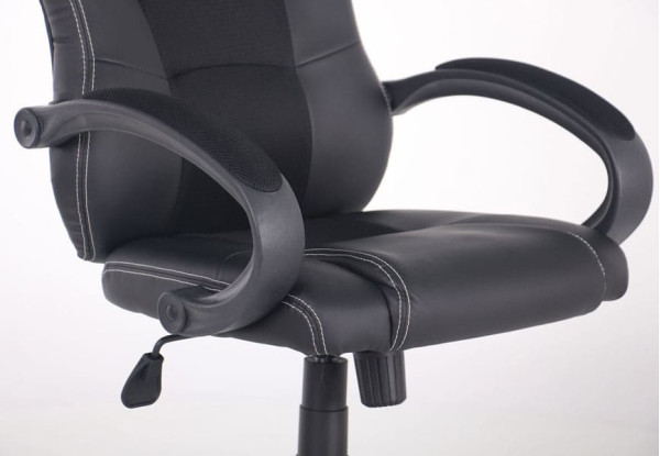 Крісло АМФ Chase Неаполь N-20/Сітка чорна-9