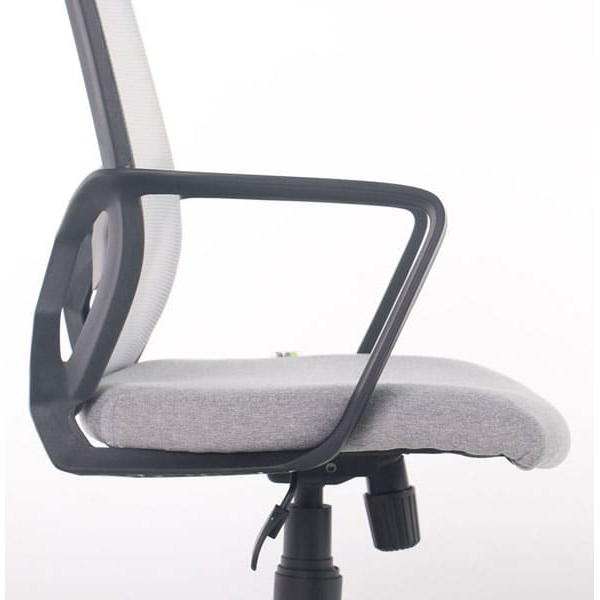 Кресло АМФ Tin сиденье Сидней 05/спинка Сетка SL-01 Светло-серая-12