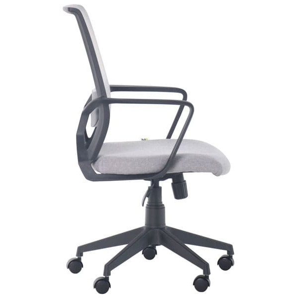 Кресло АМФ Tin сиденье Сидней 05/спинка Сетка SL-01 Светло-серая-2