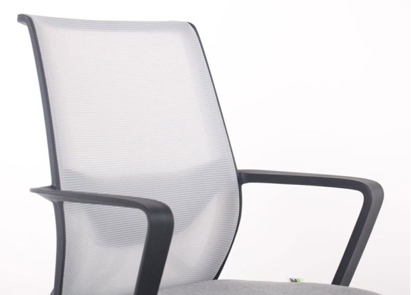 Кресло АМФ Tin сиденье Сидней 05/спинка Сетка SL-01 Светло-серая-6