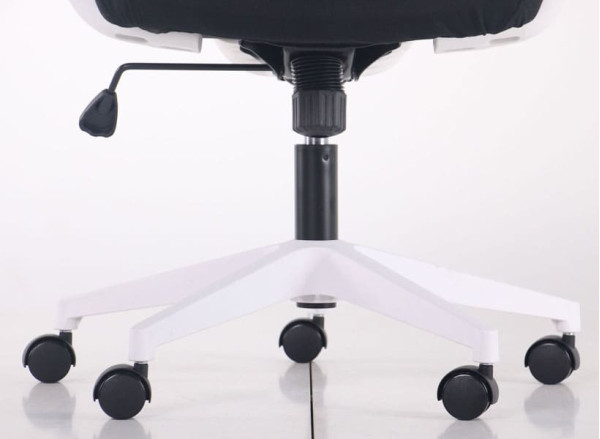 Кресло АМФ Nickel White сиденье Нест-01 черная/спинка Сетка SL-16 серая-16