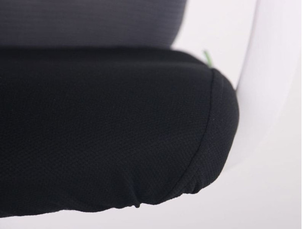 Кресло АМФ Nickel White сиденье Нест-01 черная/спинка Сетка SL-16 серая-5