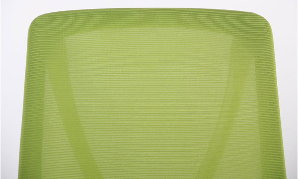 Крісло АМФ Nickel White сидіння Нест-08 сіра/спинка Сітка SL-06 салатова-5