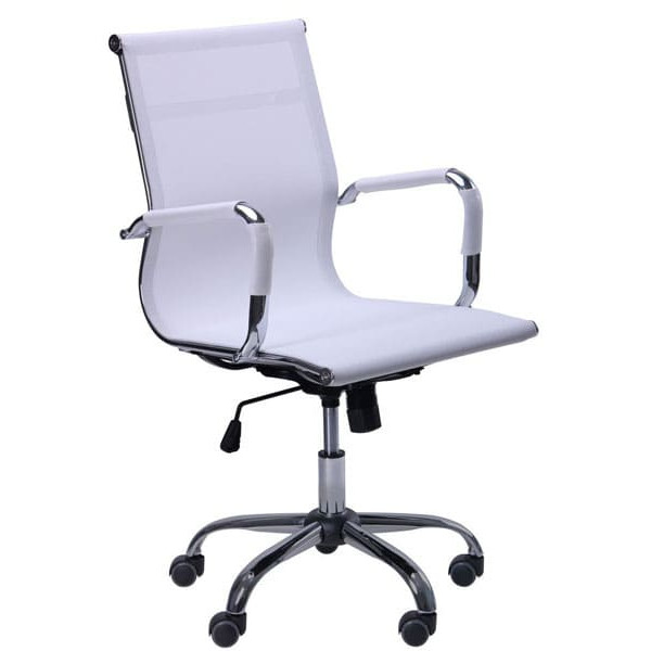 Кресло АМФ Slim Net LB (XH-633B) Белый-0