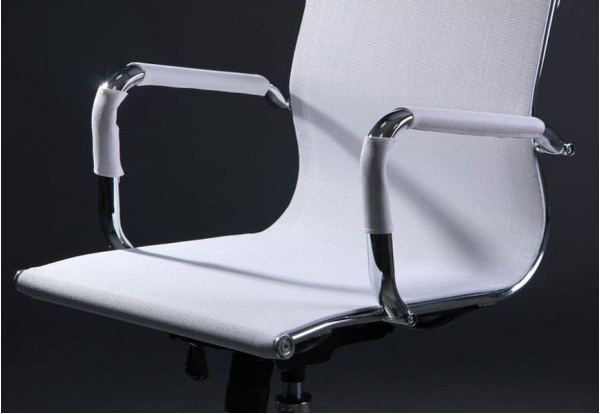 Кресло АМФ Slim Net LB (XH-633B) Белый-5