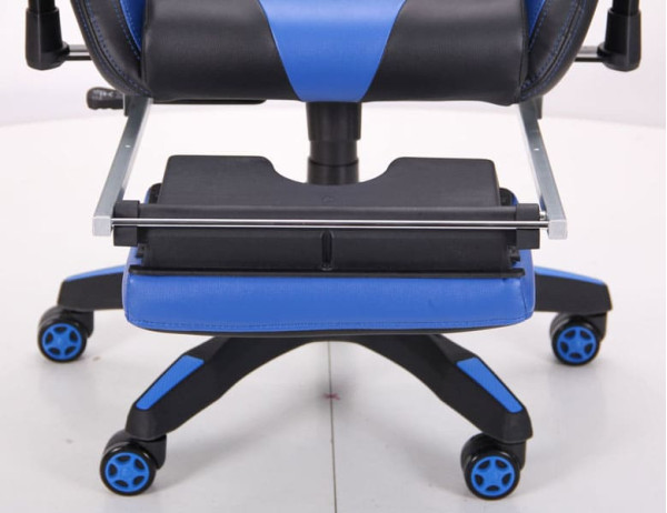 Крісло АМФ VR Racer Magnus Чорний/Синій Крісло АМФ VR Racer Magnus Чорний/Синій-11