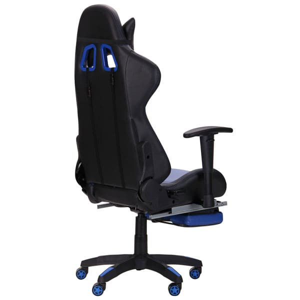 Крісло АМФ VR Racer Magnus Чорний/Синій Крісло АМФ VR Racer Magnus Чорний/Синій-3