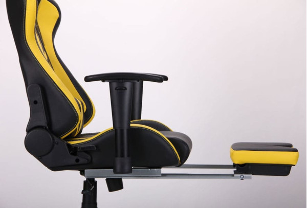 Кресло АМФ VR Racer BattleBee Черный/Желтый Кресло АМФ VR Racer BattleBee Черный/Желтый-14