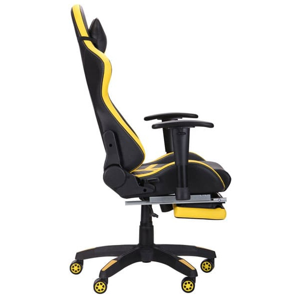 Кресло АМФ VR Racer BattleBee Черный/Желтый Кресло АМФ VR Racer BattleBee Черный/Желтый-1