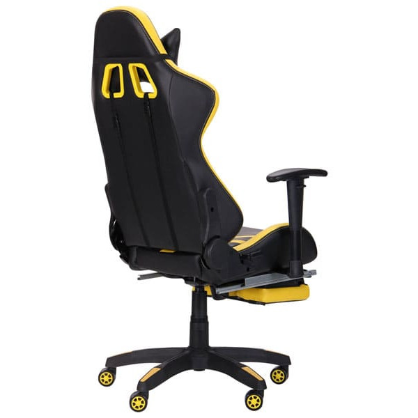 Кресло АМФ VR Racer BattleBee Черный/Желтый Кресло АМФ VR Racer BattleBee Черный/Желтый-3