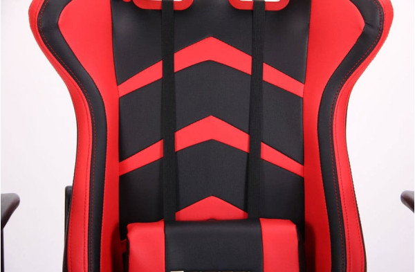 Крісло АМФ VR Racer Blaster Чорний/Червоний Крісло АМФ VR Racer Blaster Чорний/Червоний-9