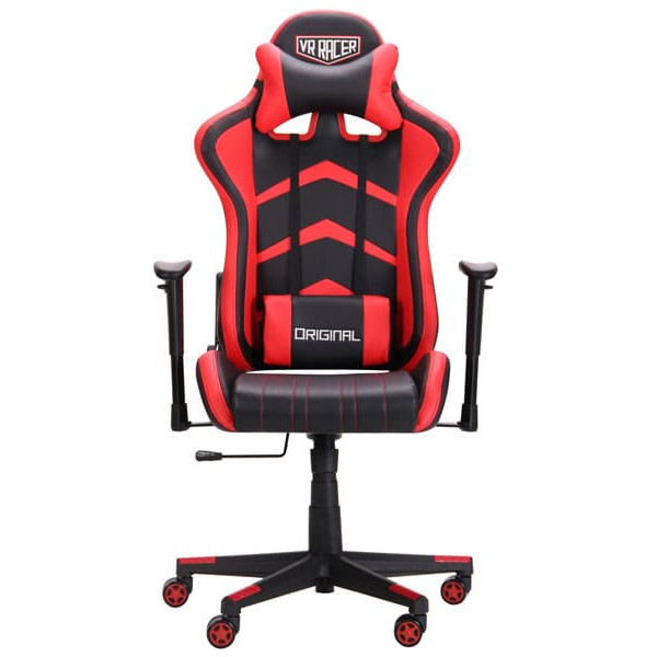 Крісло АМФ VR Racer Blaster Чорний/Червоний Крісло АМФ VR Racer Blaster Чорний/Червоний-2
