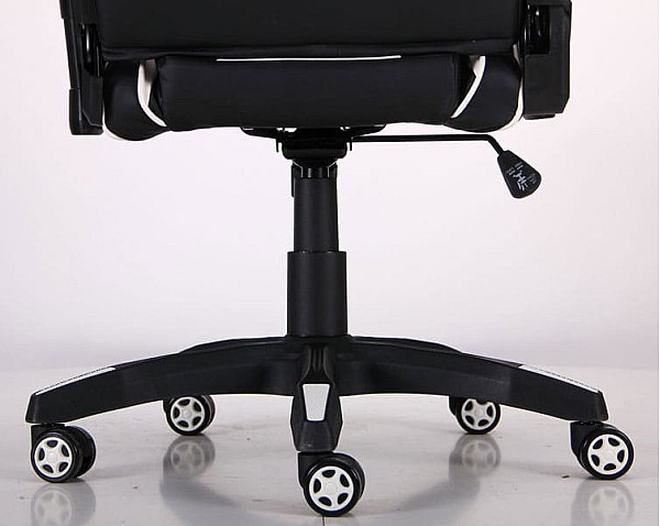 Крісло АМФ VR Racer Expert Virtuoso Чорний/Білий Крісло АМФ VR Racer Expert Virtuoso Чорний/Білий-11