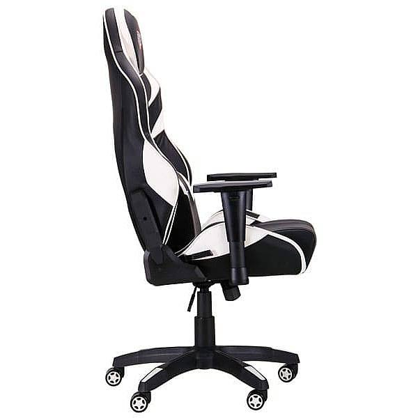 Крісло АМФ VR Racer Expert Virtuoso Чорний/Білий Крісло АМФ VR Racer Expert Virtuoso Чорний/Білий-2