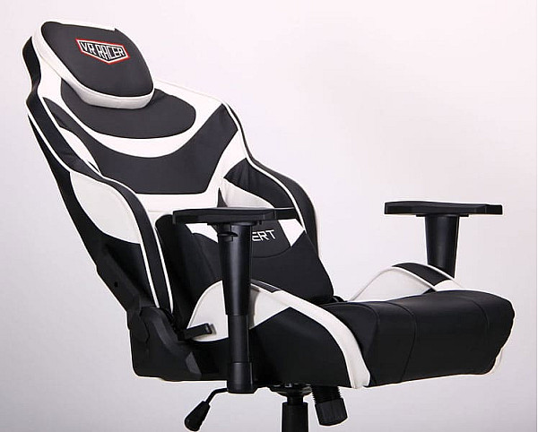 Крісло АМФ VR Racer Expert Virtuoso Чорний/Білий Крісло АМФ VR Racer Expert Virtuoso Чорний/Білий-7
