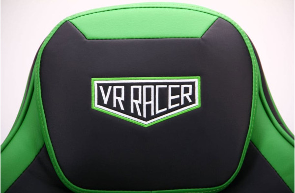 Крісло АМФ VR Racer Expert Champion Чорний/Зелений Крісло АМФ VR Racer Expert Champion Чорний/Зелений-7