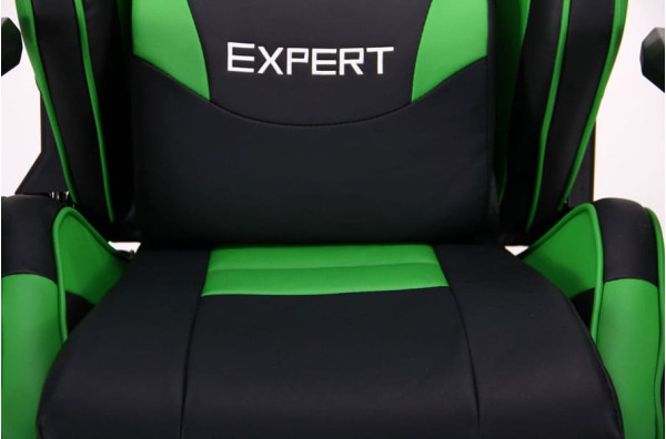 Крісло АМФ VR Racer Expert Champion Чорний/Зелений Крісло АМФ VR Racer Expert Champion Чорний/Зелений-11