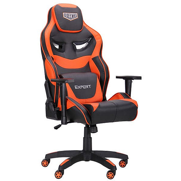 Крісло АМФ VR Racer Expert Genius Чорний/Помаранчевий Крісло АМФ VR Racer Expert Genius Чорний/Помаранчевий-0