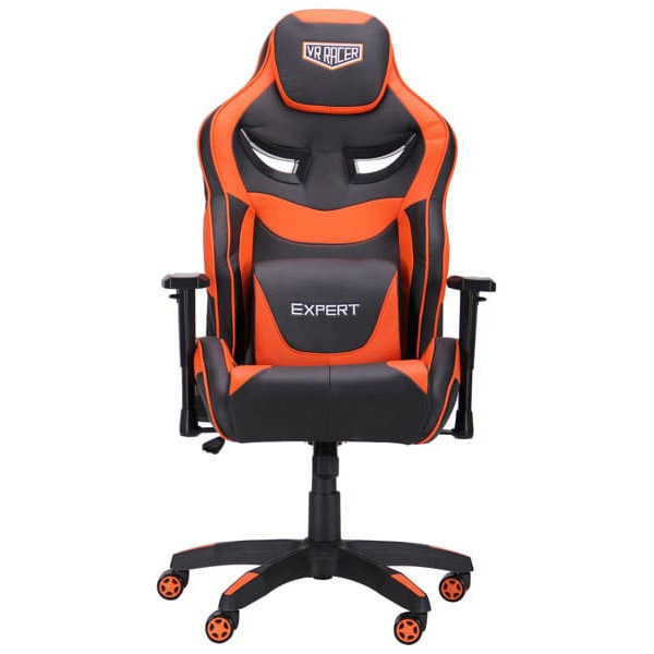 Крісло АМФ VR Racer Expert Genius Чорний/Помаранчевий Крісло АМФ VR Racer Expert Genius Чорний/Помаранчевий-2