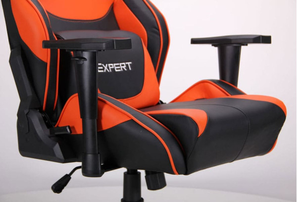 Крісло АМФ VR Racer Expert Genius Чорний/Помаранчевий Крісло АМФ VR Racer Expert Genius Чорний/Помаранчевий-7