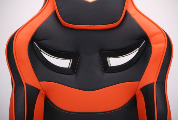 Крісло АМФ VR Racer Expert Genius Чорний/Помаранчевий Крісло АМФ VR Racer Expert Genius Чорний/Помаранчевий-9