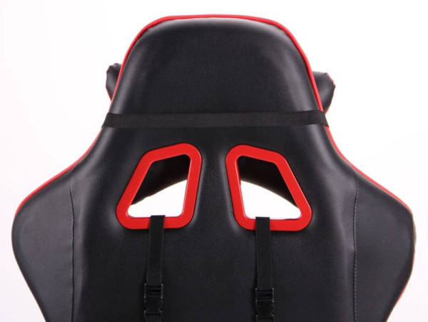 Крісло АМФ VR Racer Dexter Hound Чорний/Червоний Крісло АМФ VR Racer Dexter Hound Чорний/Червоний-10