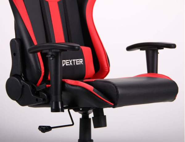 Крісло АМФ VR Racer Dexter Hound Чорний/Червоний Крісло АМФ VR Racer Dexter Hound Чорний/Червоний-6
