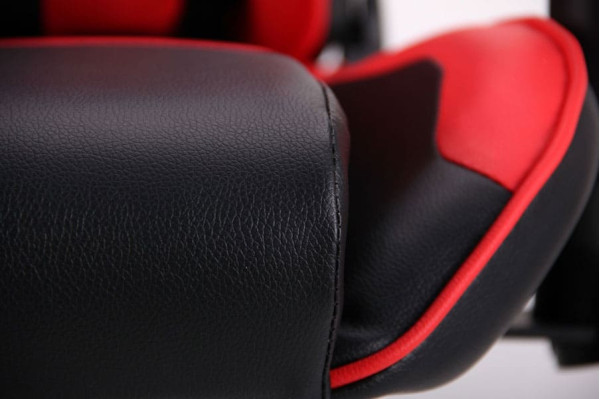 Крісло АМФ VR Racer Dexter Hound Чорний/Червоний Крісло АМФ VR Racer Dexter Hound Чорний/Червоний-7
