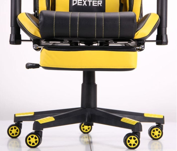Крісло АМФ VR Racer Dexter Megatron Чорний/Жовтий Крісло АМФ VR Racer Dexter Megatron Чорний/Жовтий-16
