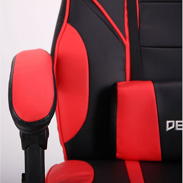 Крісло АМФ VR Racer Dexter Webster Чорний/Червоний Крісло АМФ VR Racer Dexter Webster Чорний/Червоний-10