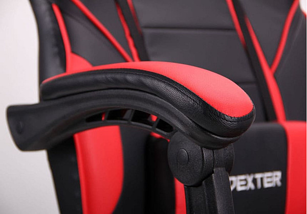 Крісло АМФ VR Racer Dexter Webster Чорний/Червоний Крісло АМФ VR Racer Dexter Webster Чорний/Червоний-11