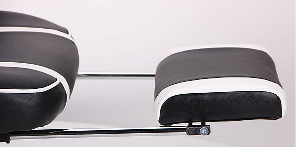 Крісло АМФ VR Racer Dexter Vector Чорний/Білий Крісло АМФ VR Racer Dexter Vector Чорний/Білий-15