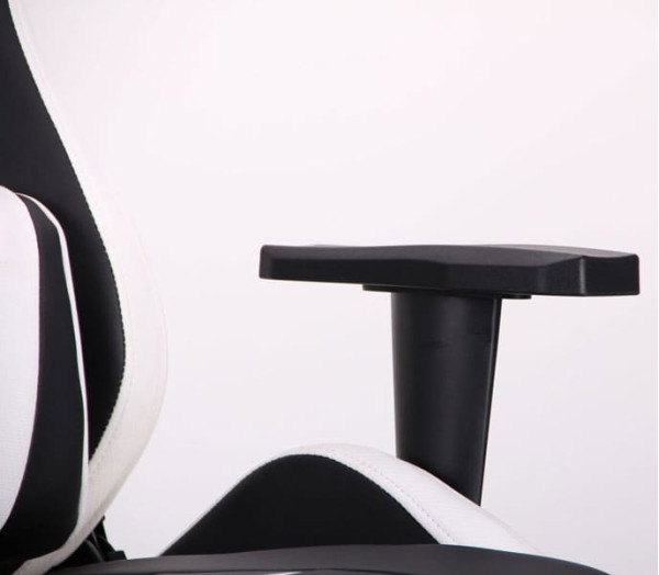 Крісло АМФ VR Racer Expert Guru Чорний/Білий Крісло АМФ VR Racer Expert Guru Чорний/Білий-8