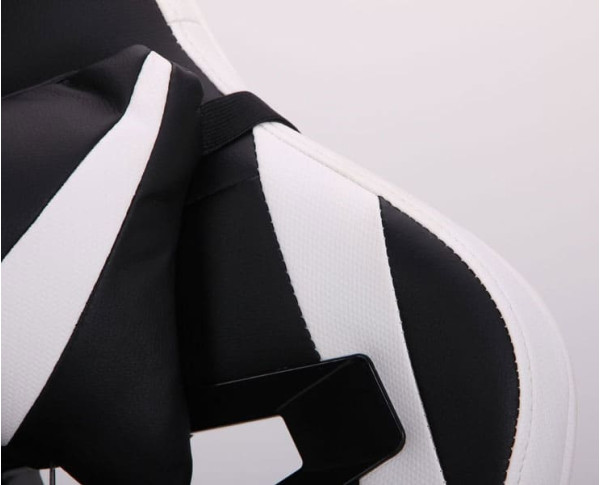 Крісло АМФ VR Racer Expert Guru Чорний/Білий Крісло АМФ VR Racer Expert Guru Чорний/Білий-9