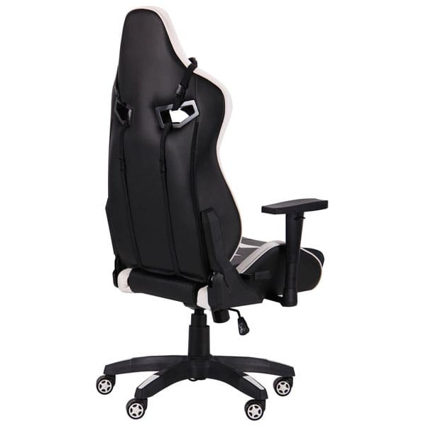 Крісло АМФ VR Racer Expert Guru Чорний/Білий Крісло АМФ VR Racer Expert Guru Чорний/Білий-3