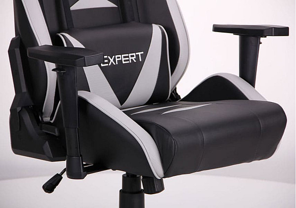 Крісло АМФ VR Racer Expert Wizard Чорний/Сірий Крісло АМФ VR Racer Expert Wizard Чорний/Сірий-7