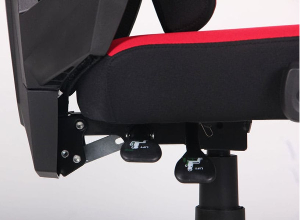 Крісло АМФ VR Racer Radical Taylor Чорний/Червоний Крісло АМФ VR Racer Radical Taylor Чорний/Червоний-13