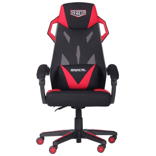 Крісло АМФ VR Racer Radical Taylor Чорний/Червоний Крісло АМФ VR Racer Radical Taylor Чорний/Червоний-1