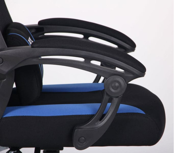 Крісло АМФ VR Racer Radical Garrus Чорний/Синій Крісло АМФ VR Racer Radical Garrus Чорний/Синій-10